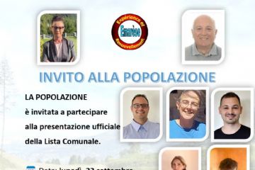 Presentazione lista e programma