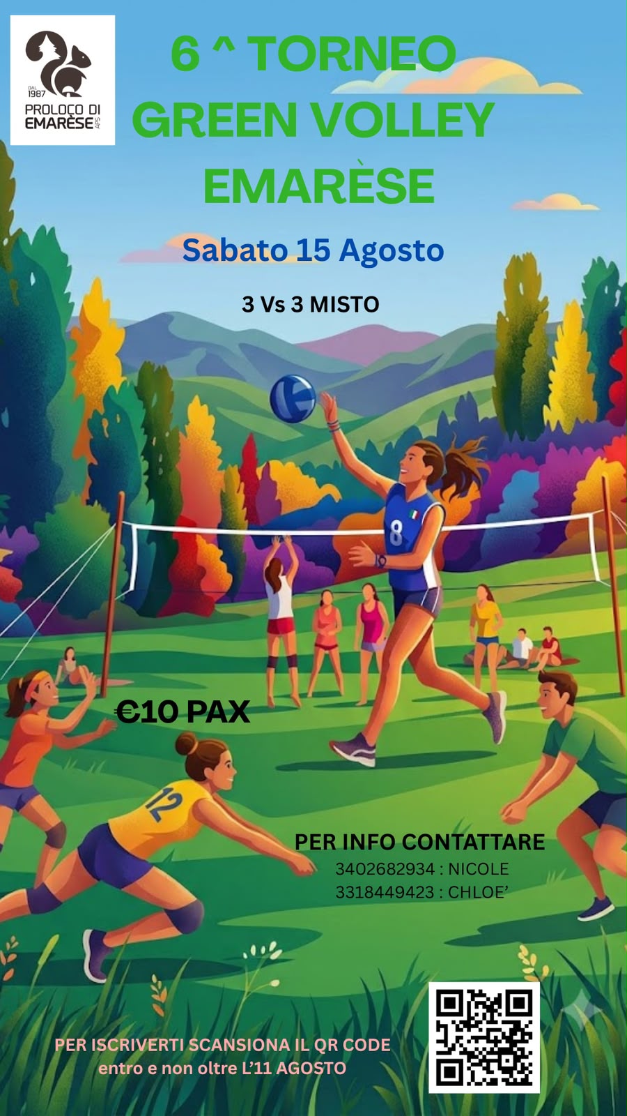 6^ edizione del Trofeo di Green Volley a 3
