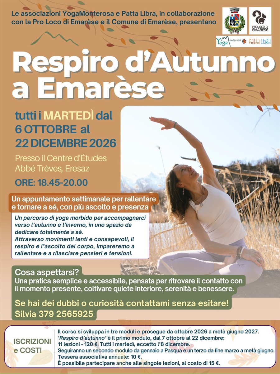 Prima lezione Respiro d'Autunno